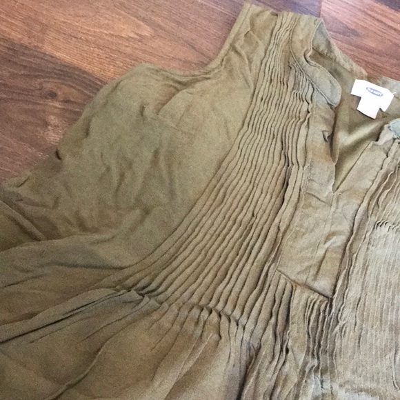 OLD NAVY FOREST GREEN SLEEVELESS DRESS - Picture 3 of 4